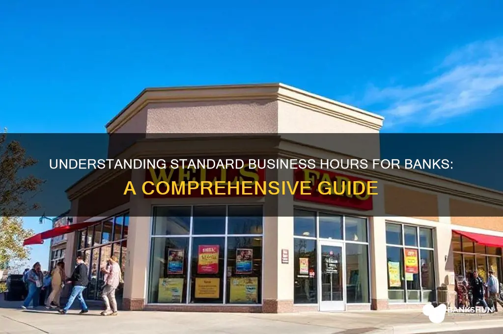 what are considered business hours for banks