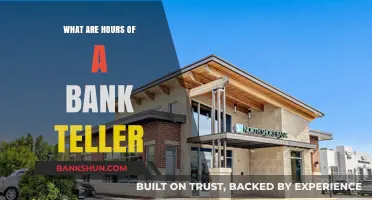 Bank Teller Work Hours: Understanding the Daily Schedule and Shifts