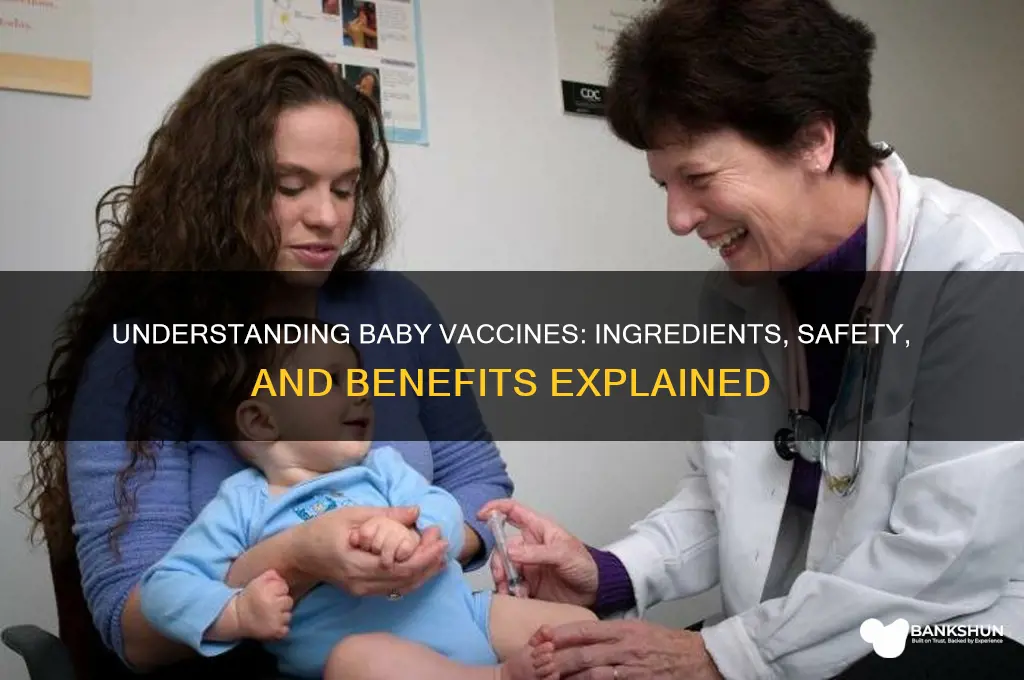 what are in the vaccines for babies