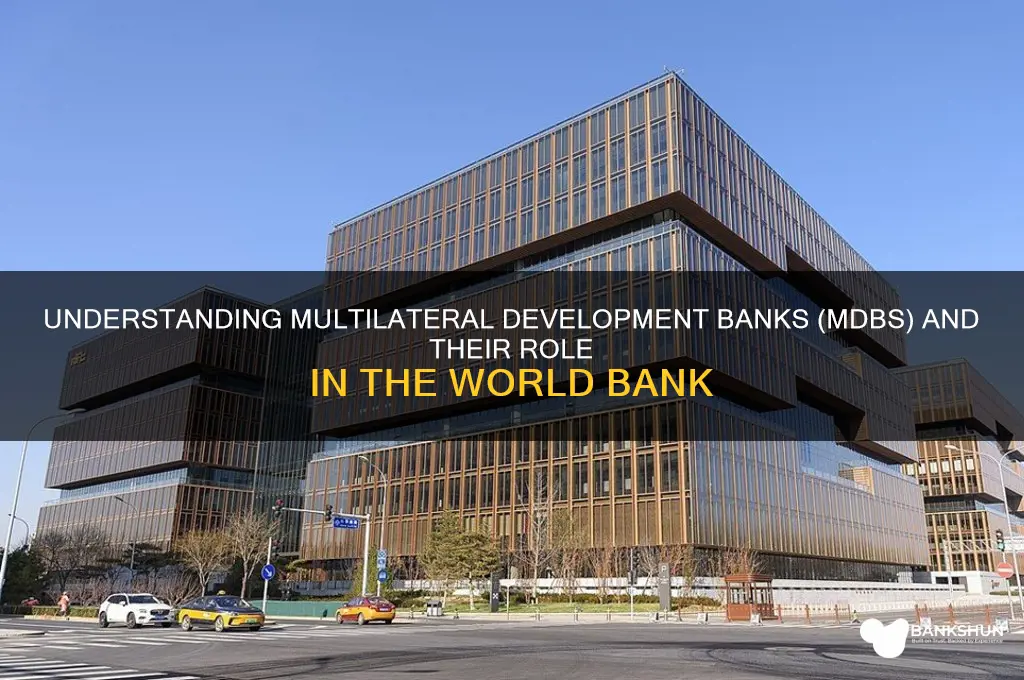 what are mdbs in the world bank