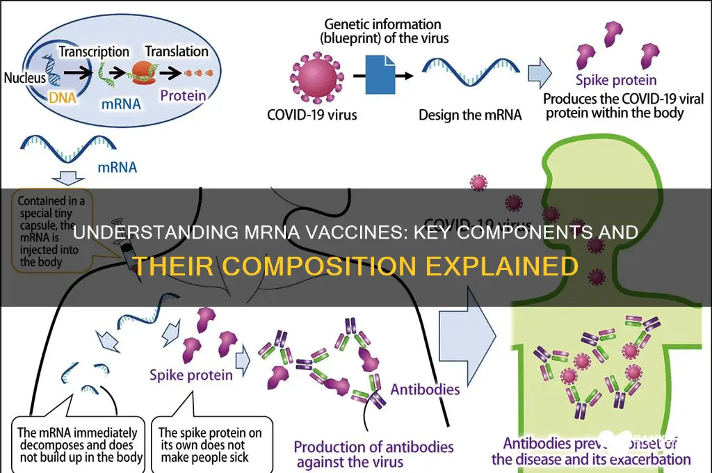 what are mrna vaccines made out of
