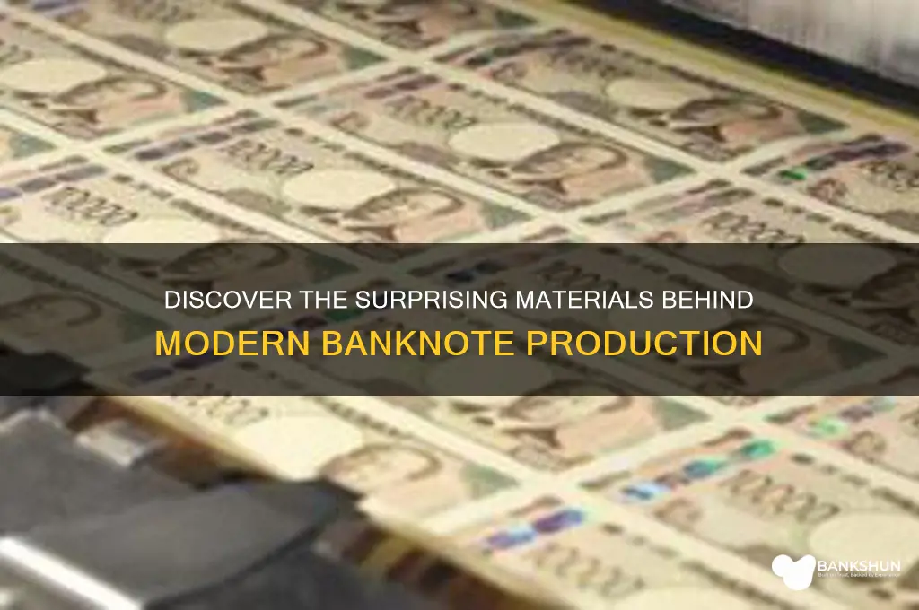 what are new bank notes made from