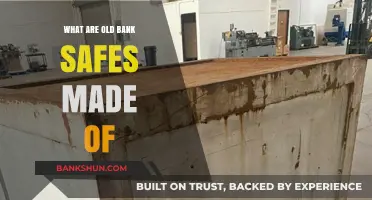 Unveiling the Materials Behind Vintage Bank Safes' Robust Construction