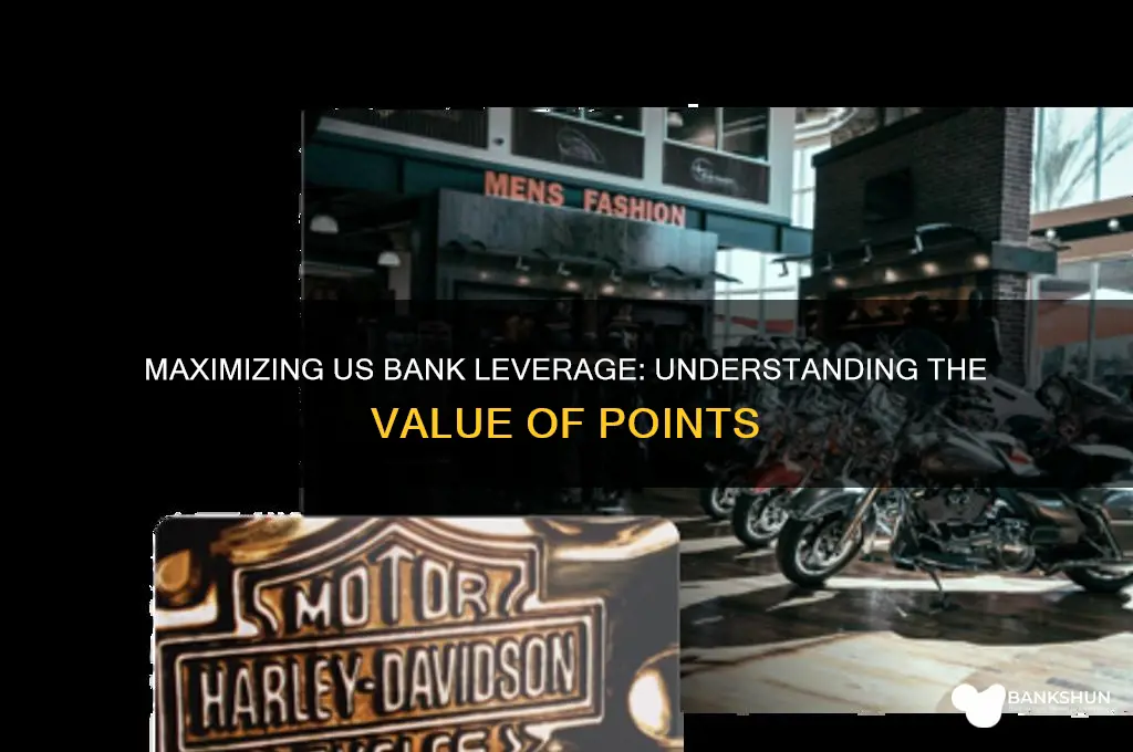 what are points worth us bank leverage