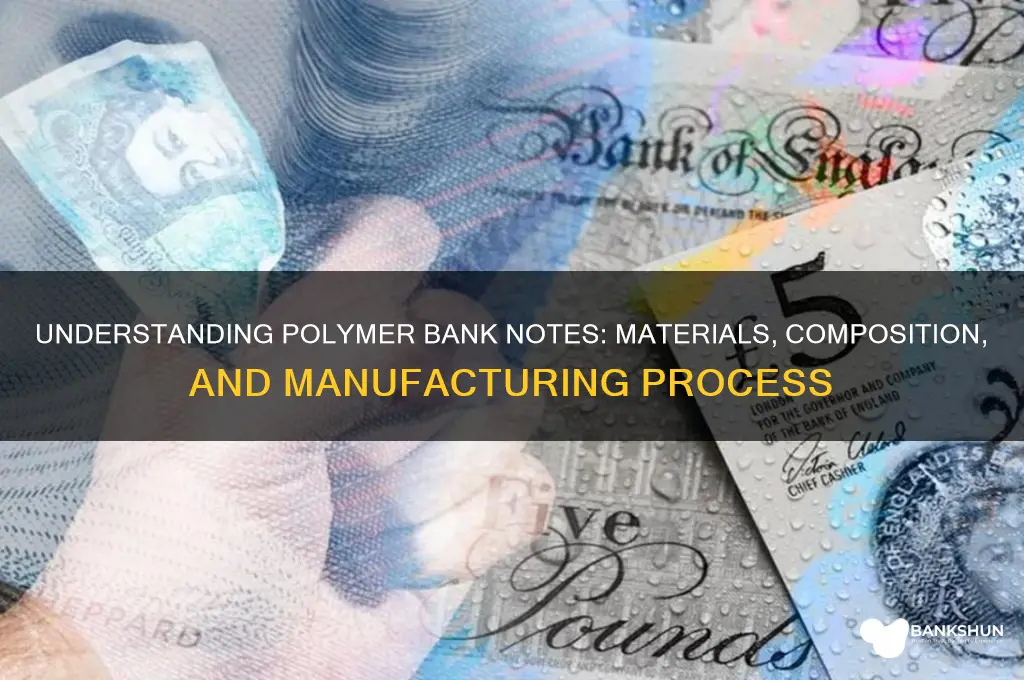 what are polymer bank notes made of