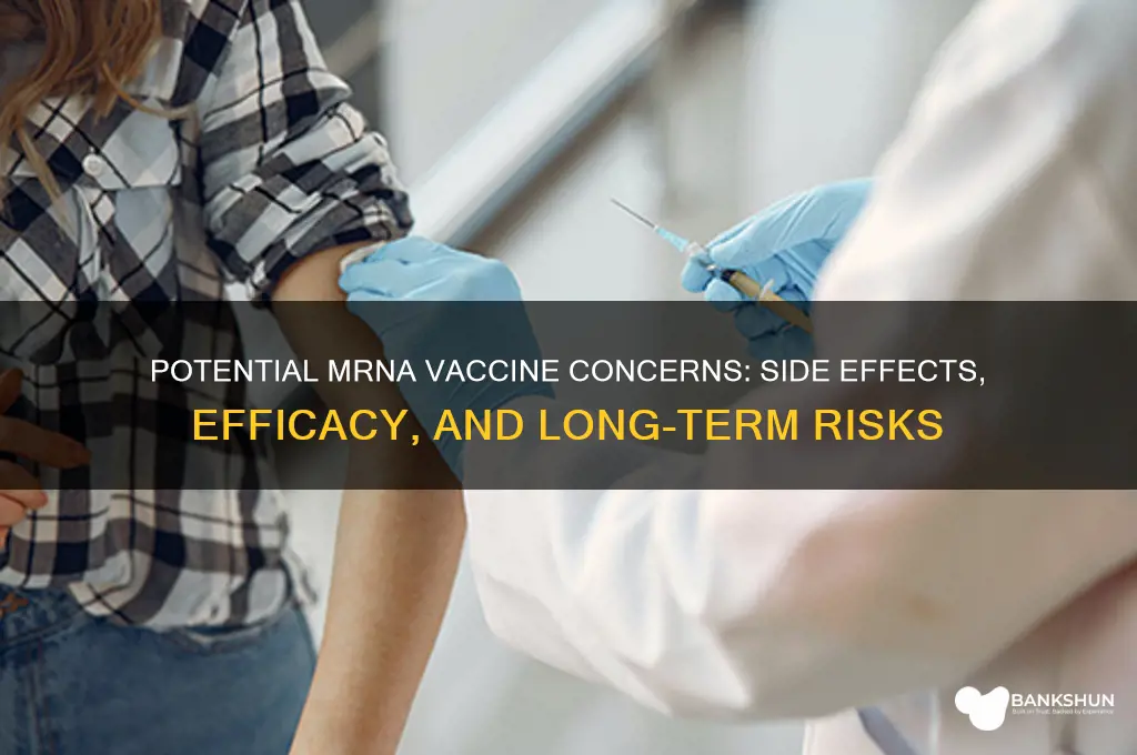 what are potential problems with mrna vaccines