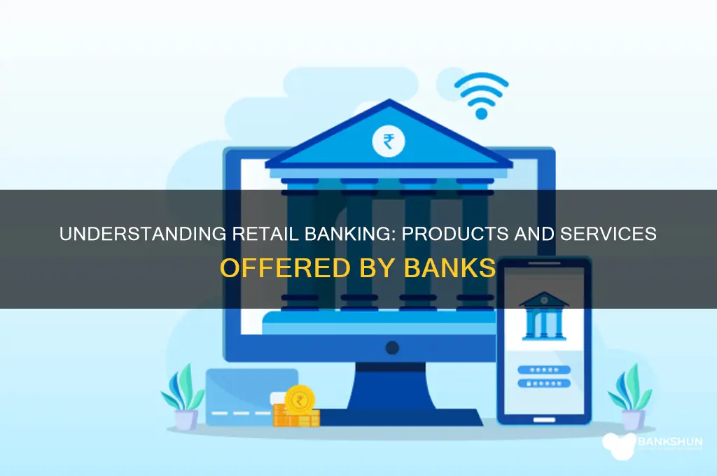 what are retail products of the banks