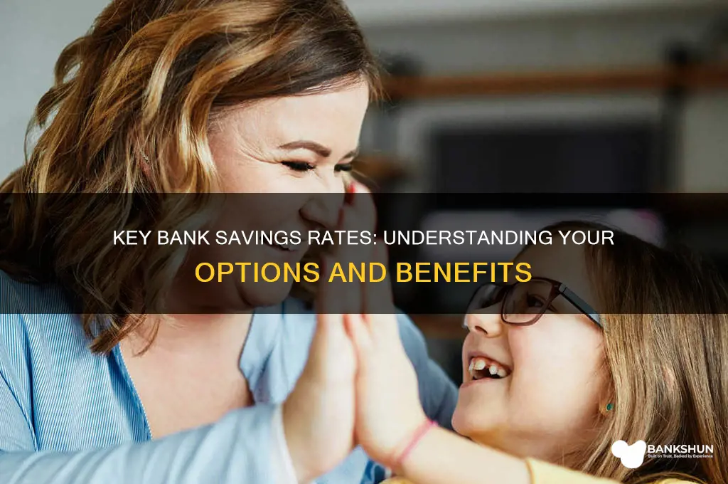 what are savings rates at key bank