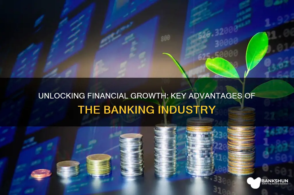 what are the advantages of banking industry