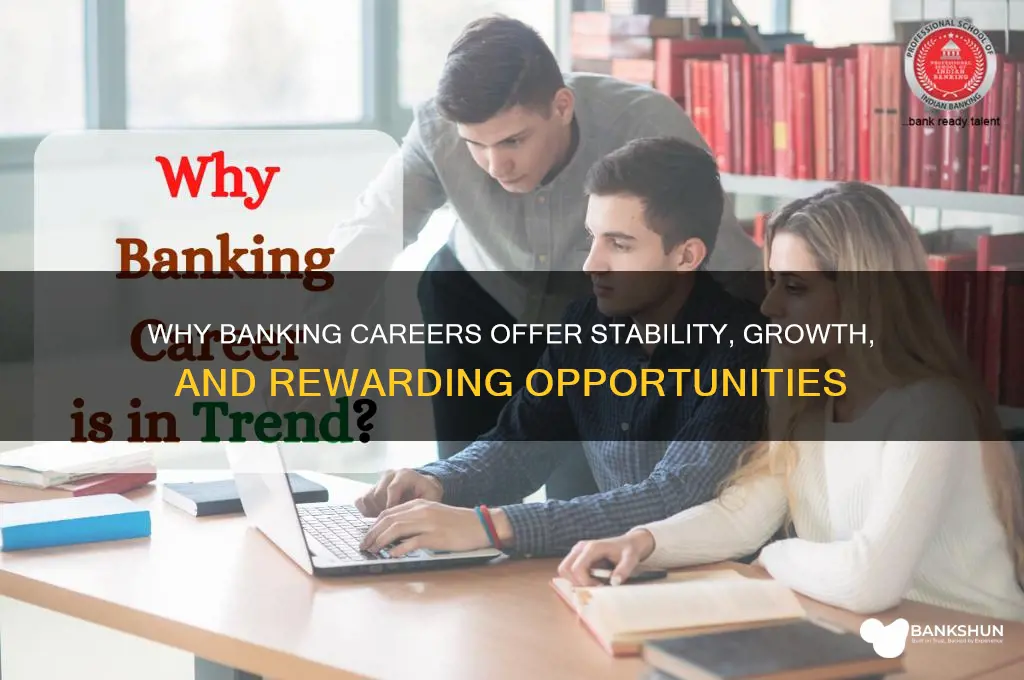 what are the advantages of banking job