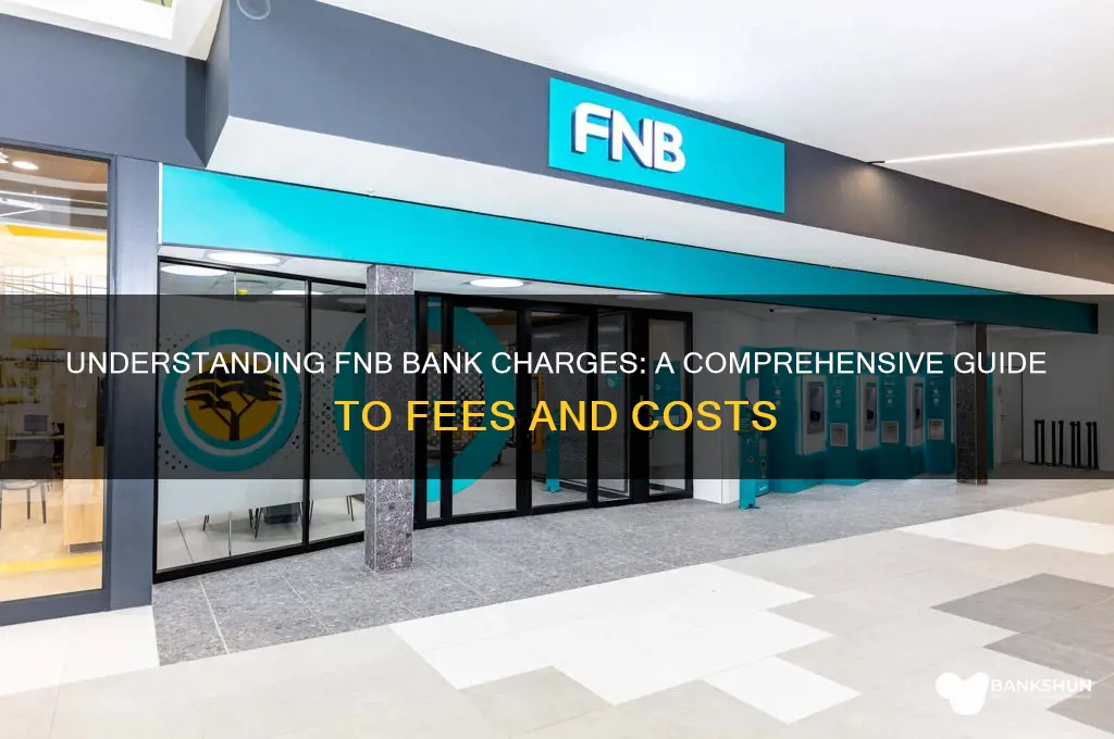 what are the bank charges at fnb