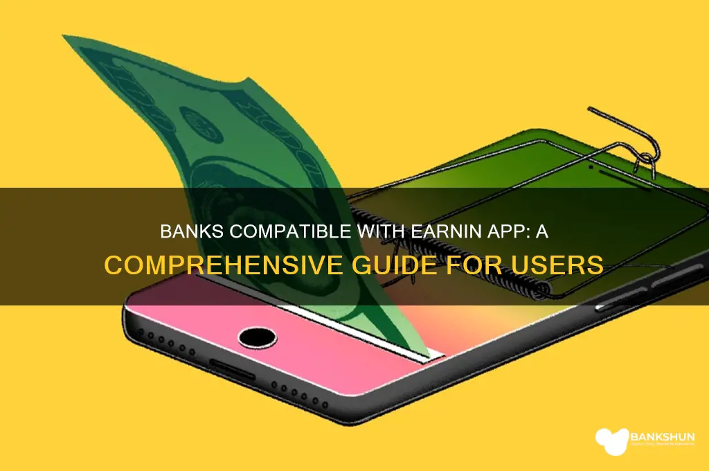what are the banks for earnin app