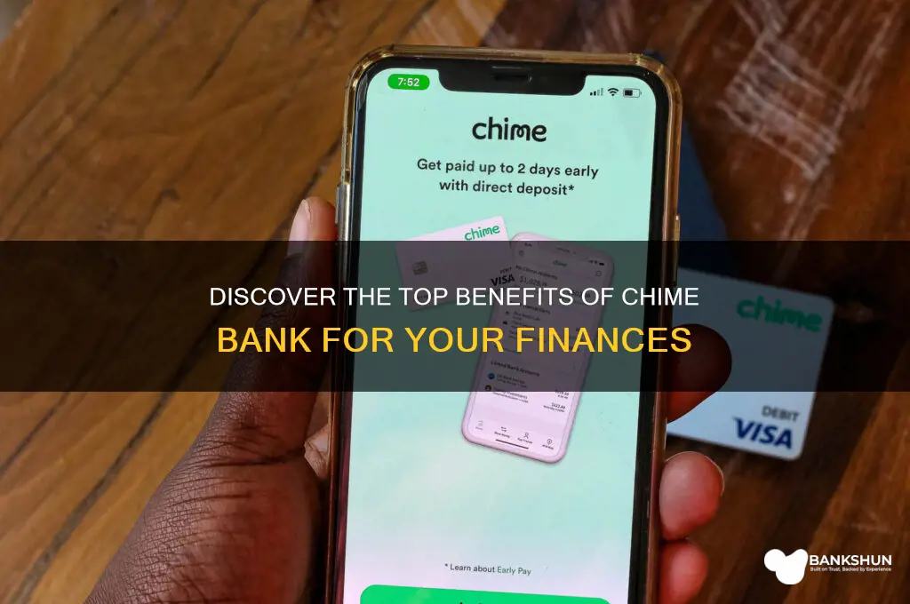 what are the benefits of chime bank