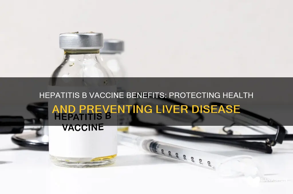what are the benefits of hepb vaccine