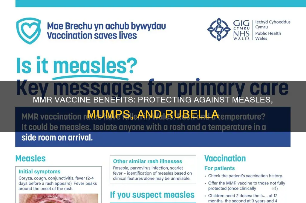 what are the benefits of mmr vaccine