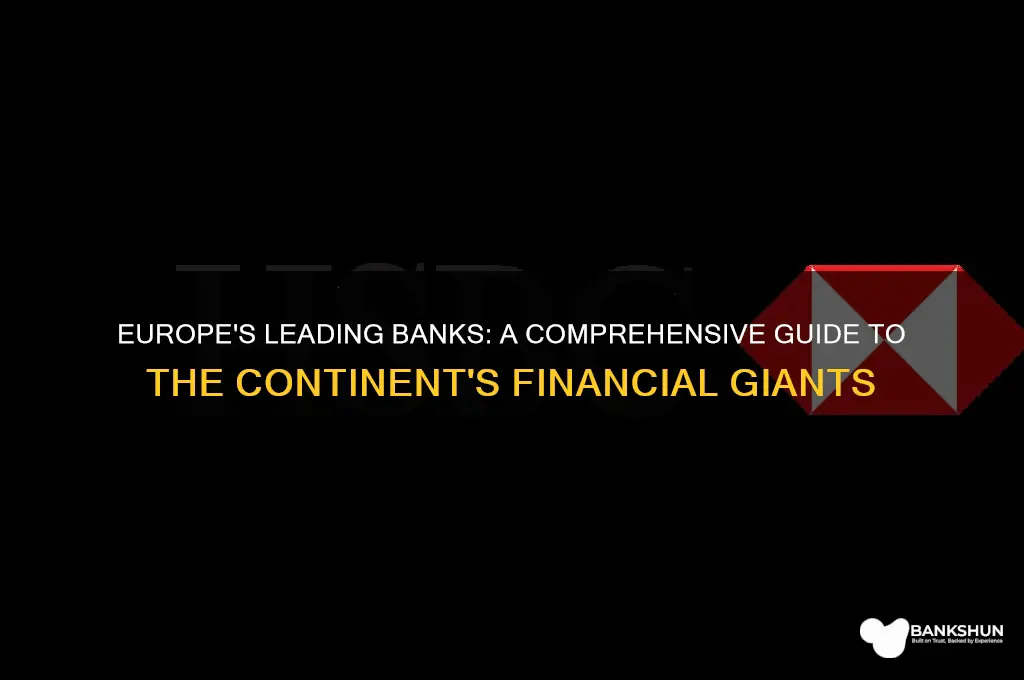 what are the biggest banks in europe