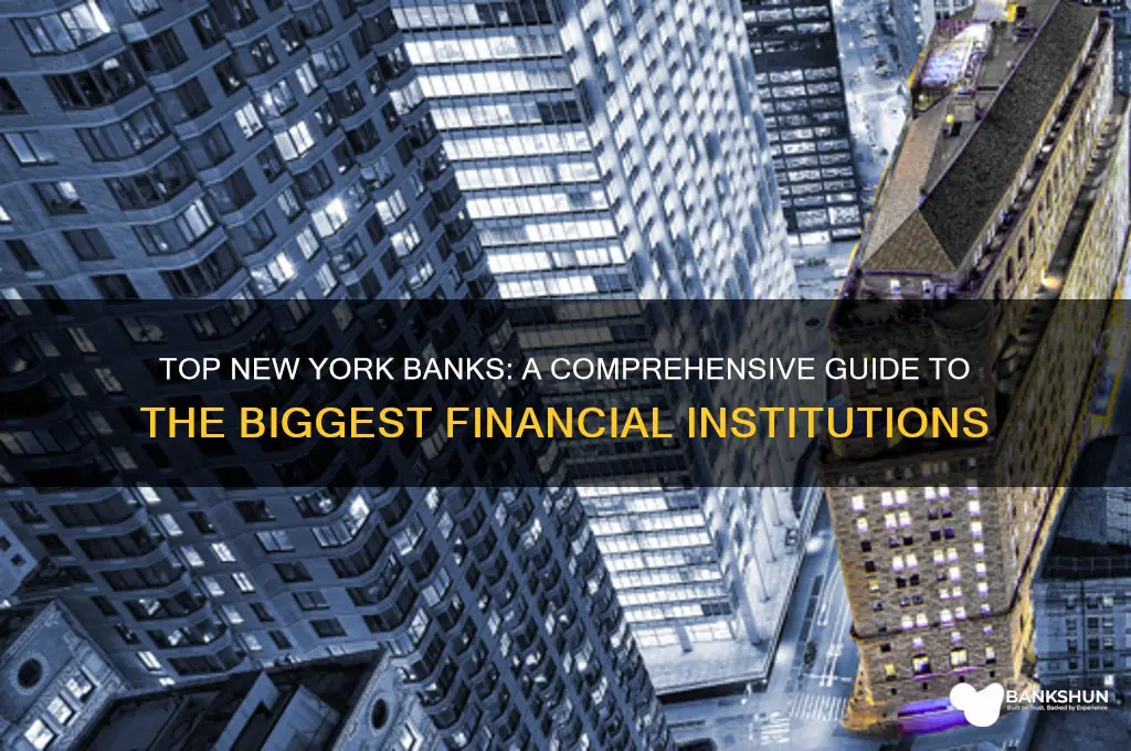 what are the biggest banks in ny