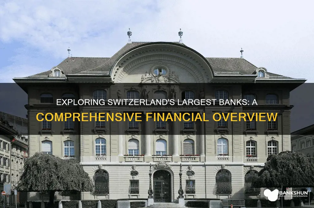 what are the biggest banks in switzerland