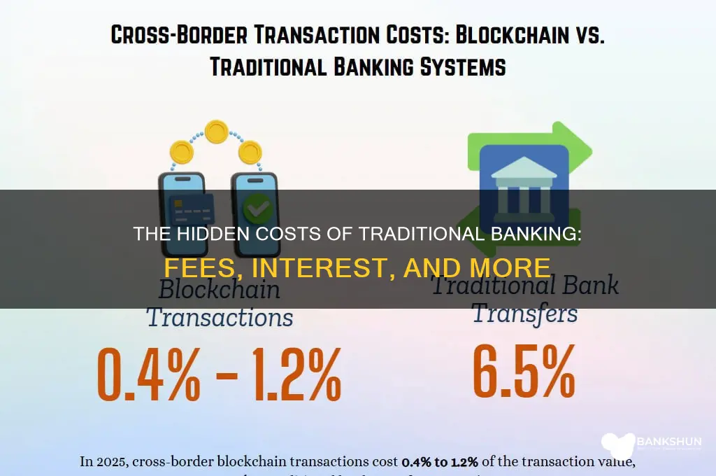 what are the cost of traditional banking