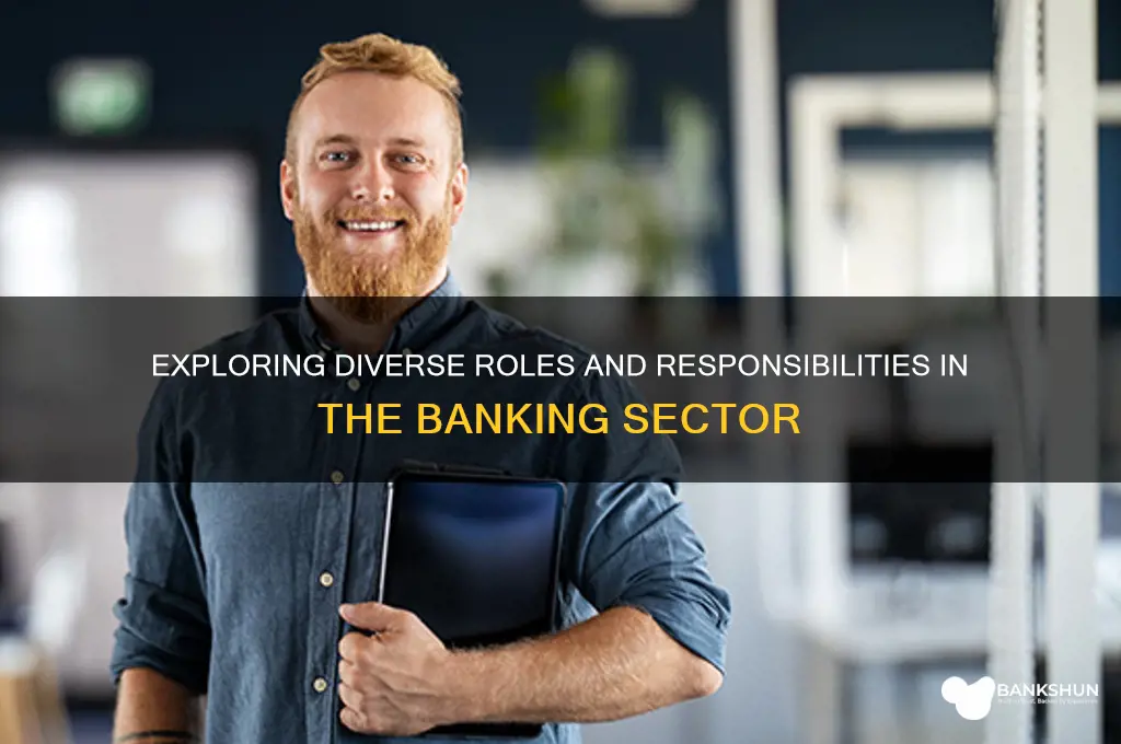 what are the different posts in banks