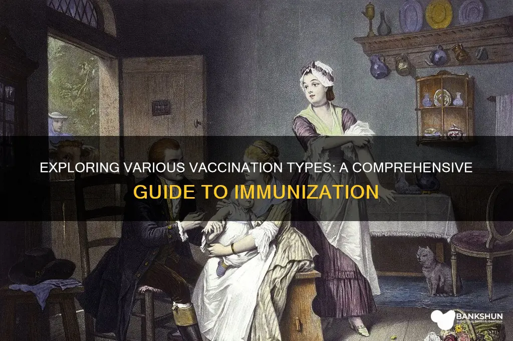 what are the different types of vaccination