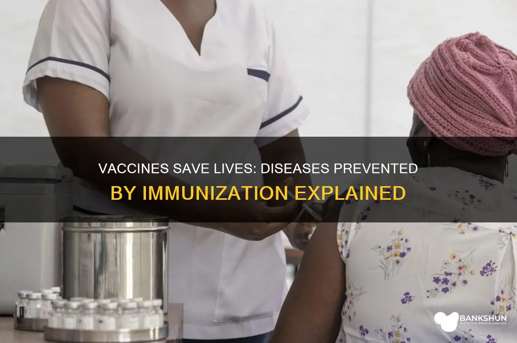 what are the diseases prevented by vaccination