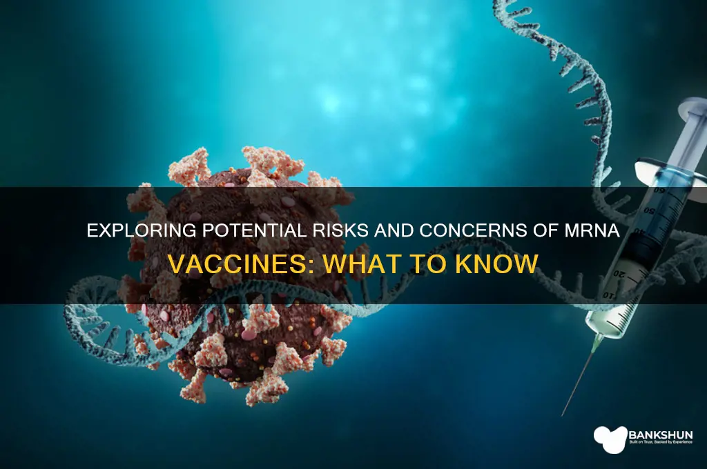 what are the downsides of mrna vaccines
