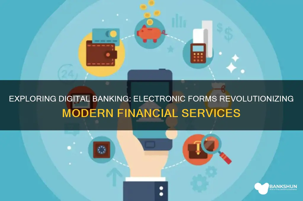 what are the electronic forms of banking