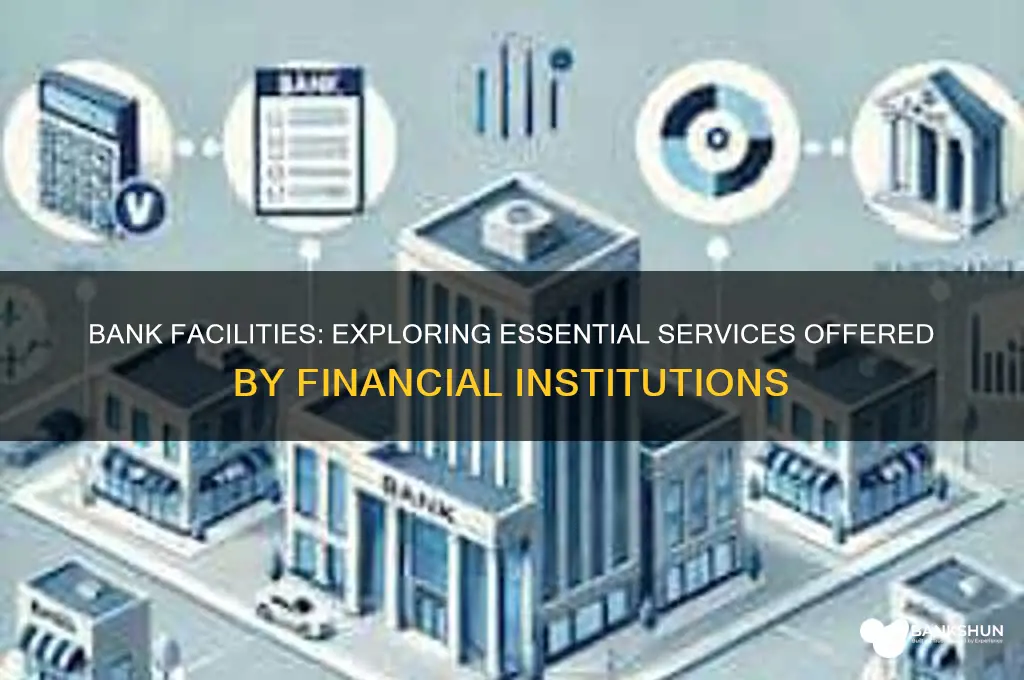 what are the facilities provided by bank