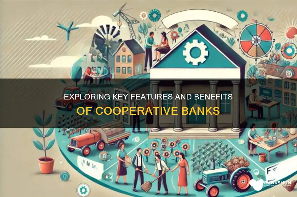 what are the features of cooperative banks