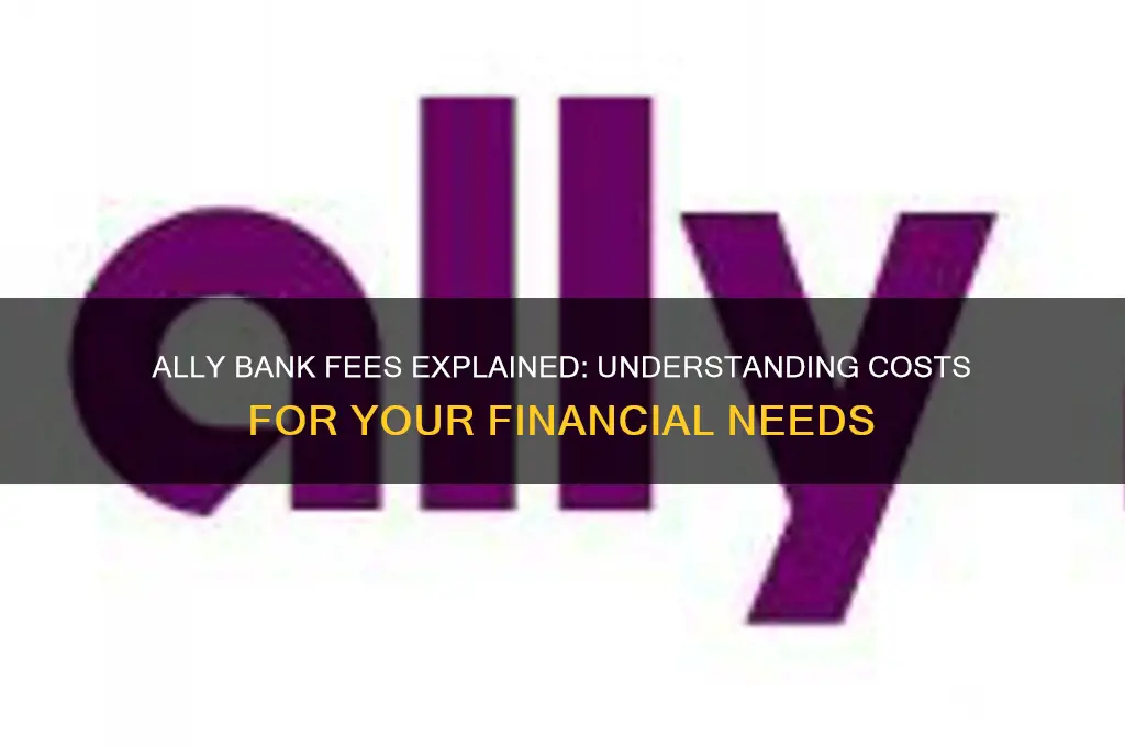 what are the fee for ally bank