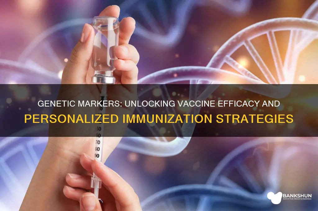 what are the gene for predicting vaccine