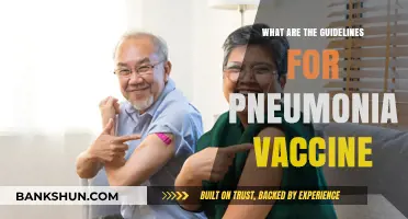 Pneumonia Vaccine Guidelines: Essential Recommendations for Prevention and Protection