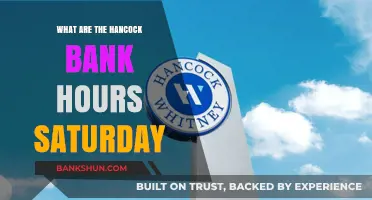 Hancock Bank Saturday Hours: When Are Branches Open This Weekend?
