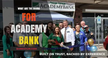 Academy Bank Hours: When Are Branches Open for Your Convenience?