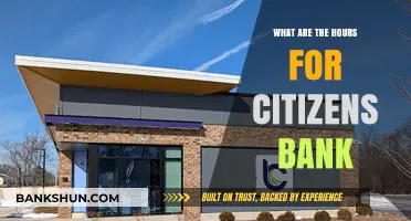 Citizens Bank Hours: When Branches and Services Are Available