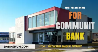 Community Bank Hours: Your Guide to Branch Operating Times