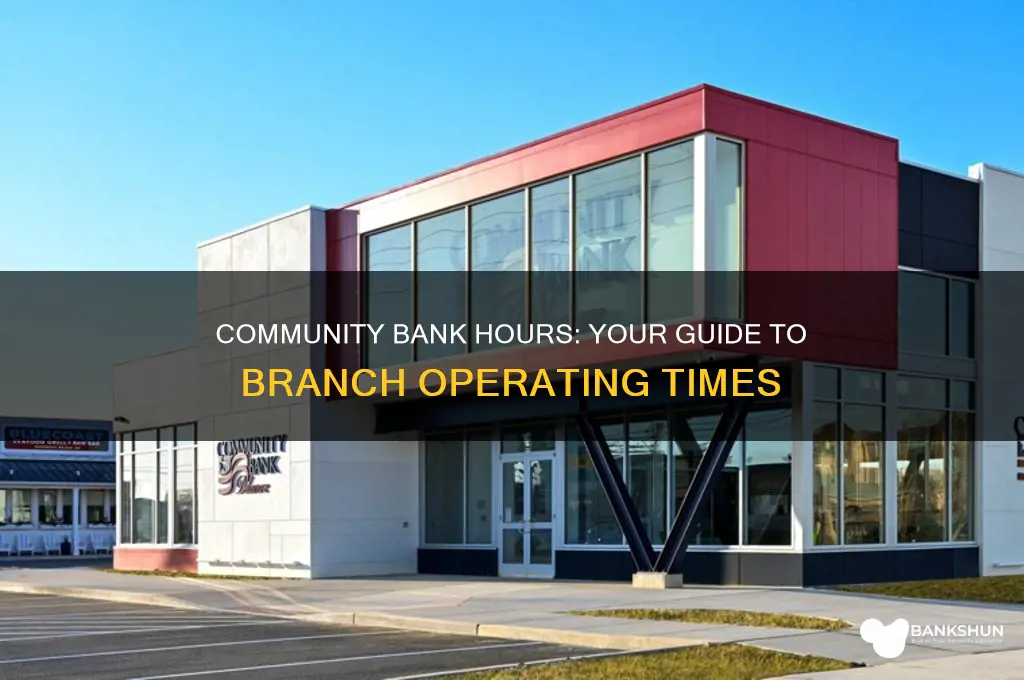 what are the hours for community bank