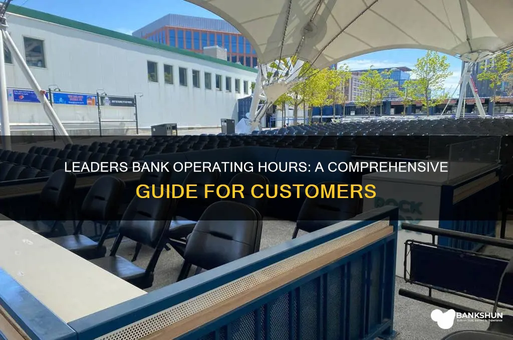 what are the hours for leaders bank