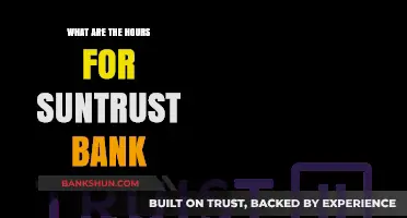 SunTrust Bank Hours: When Are Branches Open for Your Convenience?