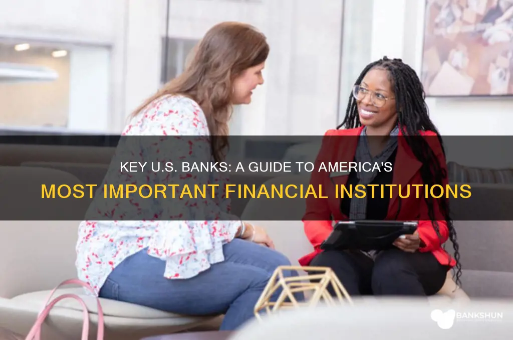 what are the important banks in usa