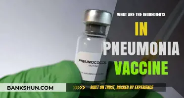 Understanding Pneumonia Vaccine Ingredients: A Comprehensive Breakdown