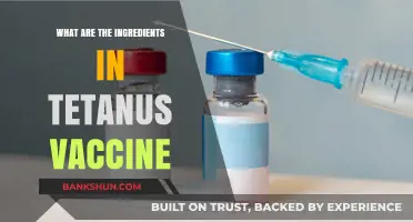 Understanding Tetanus Vaccine: Key Ingredients and Their Role in Immunity