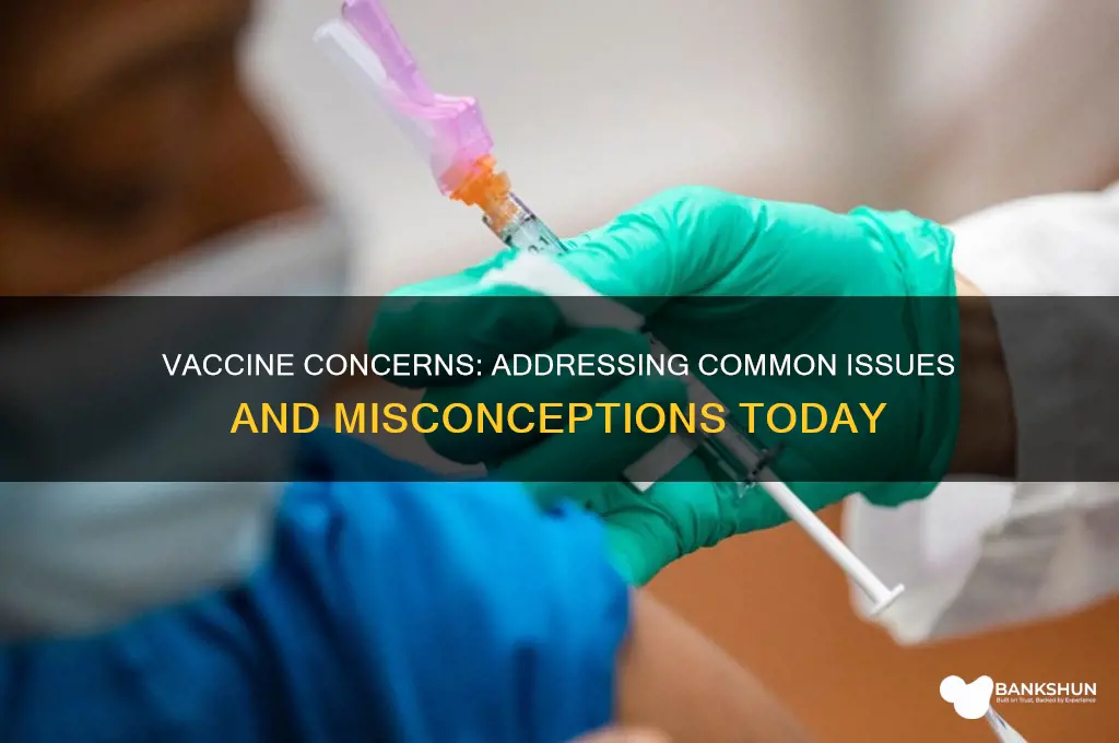 what are the issues with the vaccine