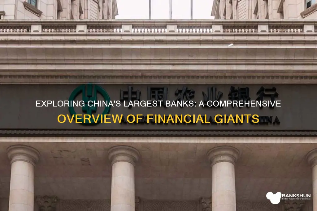 what are the large banks in china