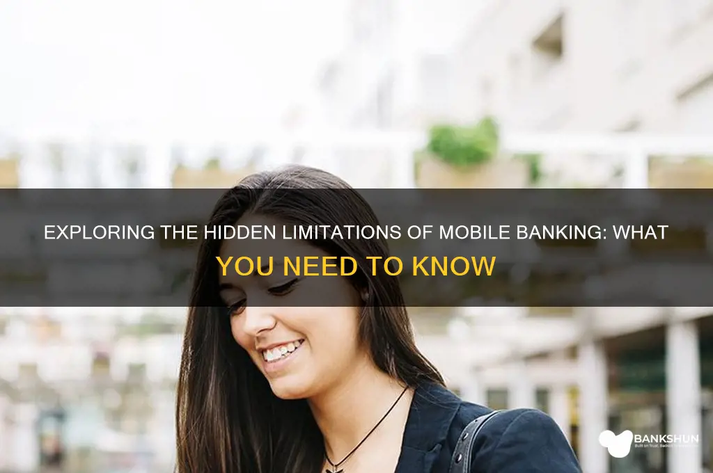 what are the limitations of mobile banking