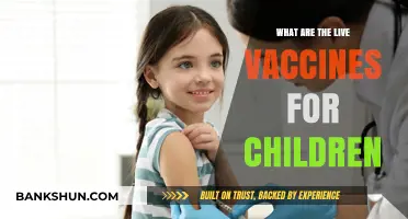 Essential Live Vaccines for Children: Protecting Your Child's Health