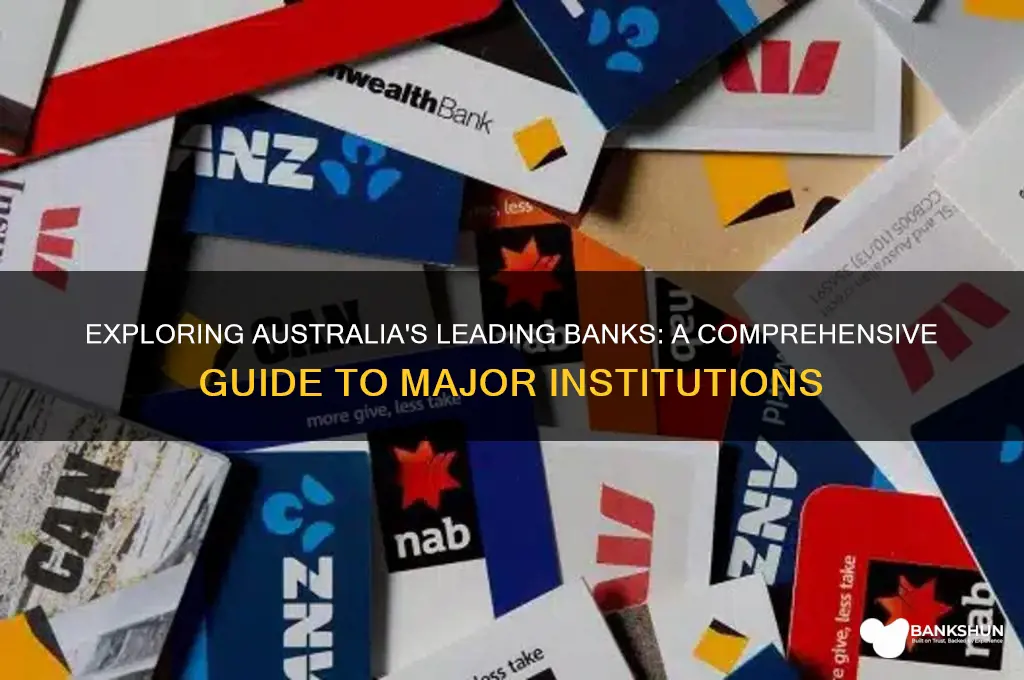 what are the main banks in australia