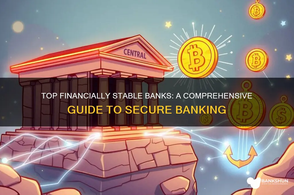 what are the most financially stable banks