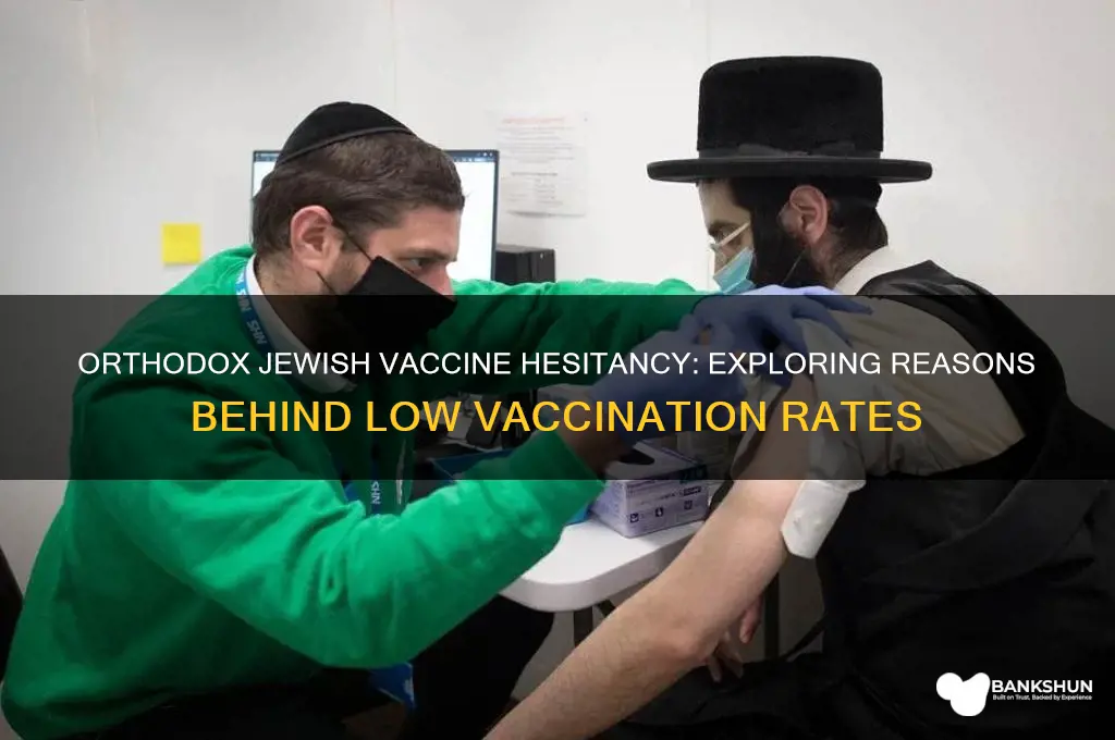 what are the orthodox jews not vaccinating